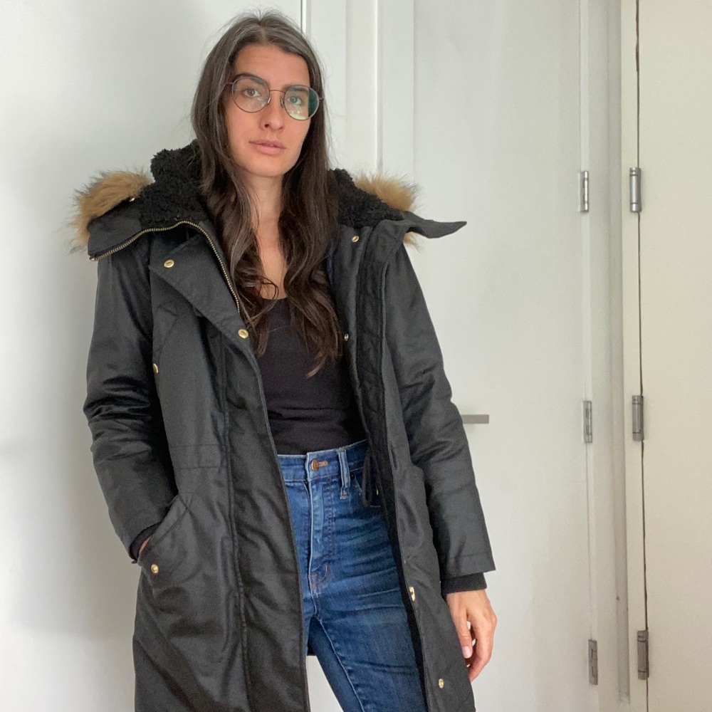 J.Crew Petite Perfect Winter Parka with Eco-Friendly Primaloft® Petite S